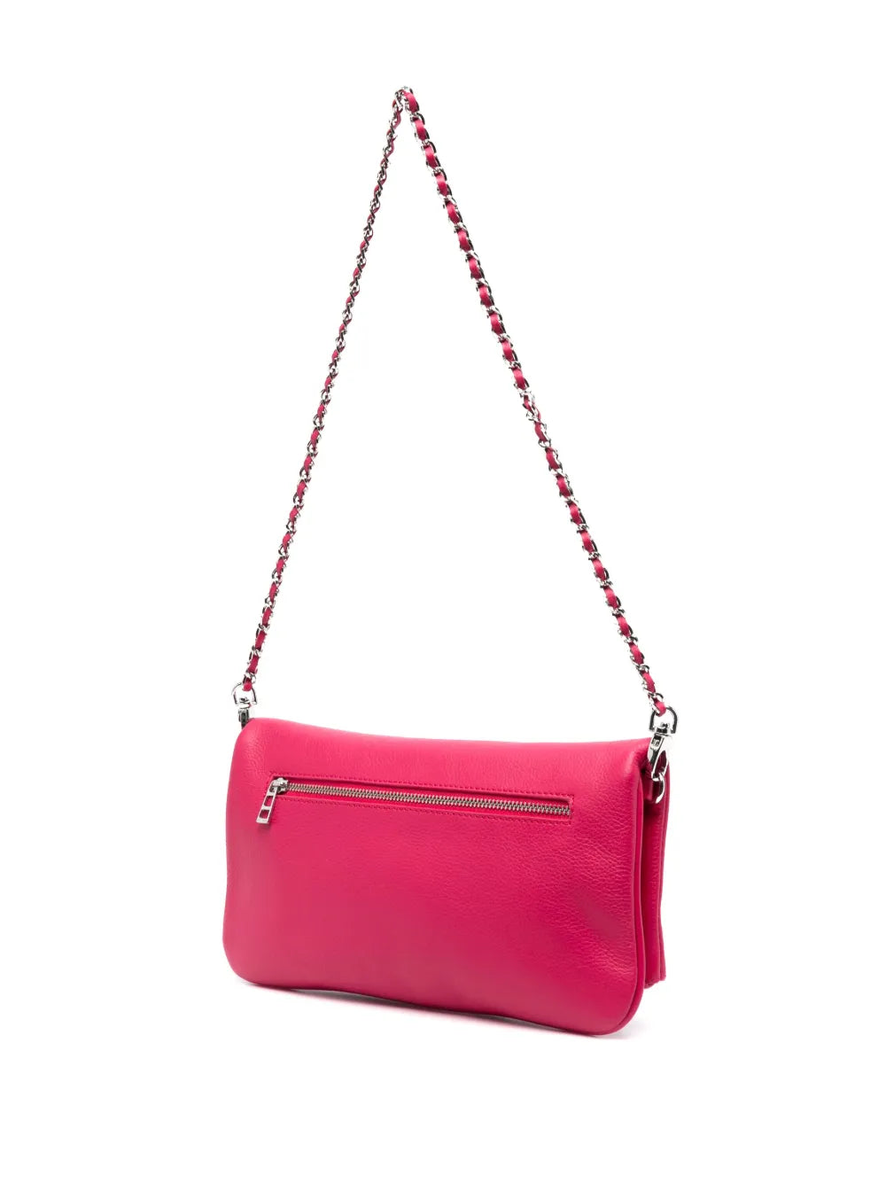 Zadigvoltaire Logo Plaque Leather Shoulder Bag