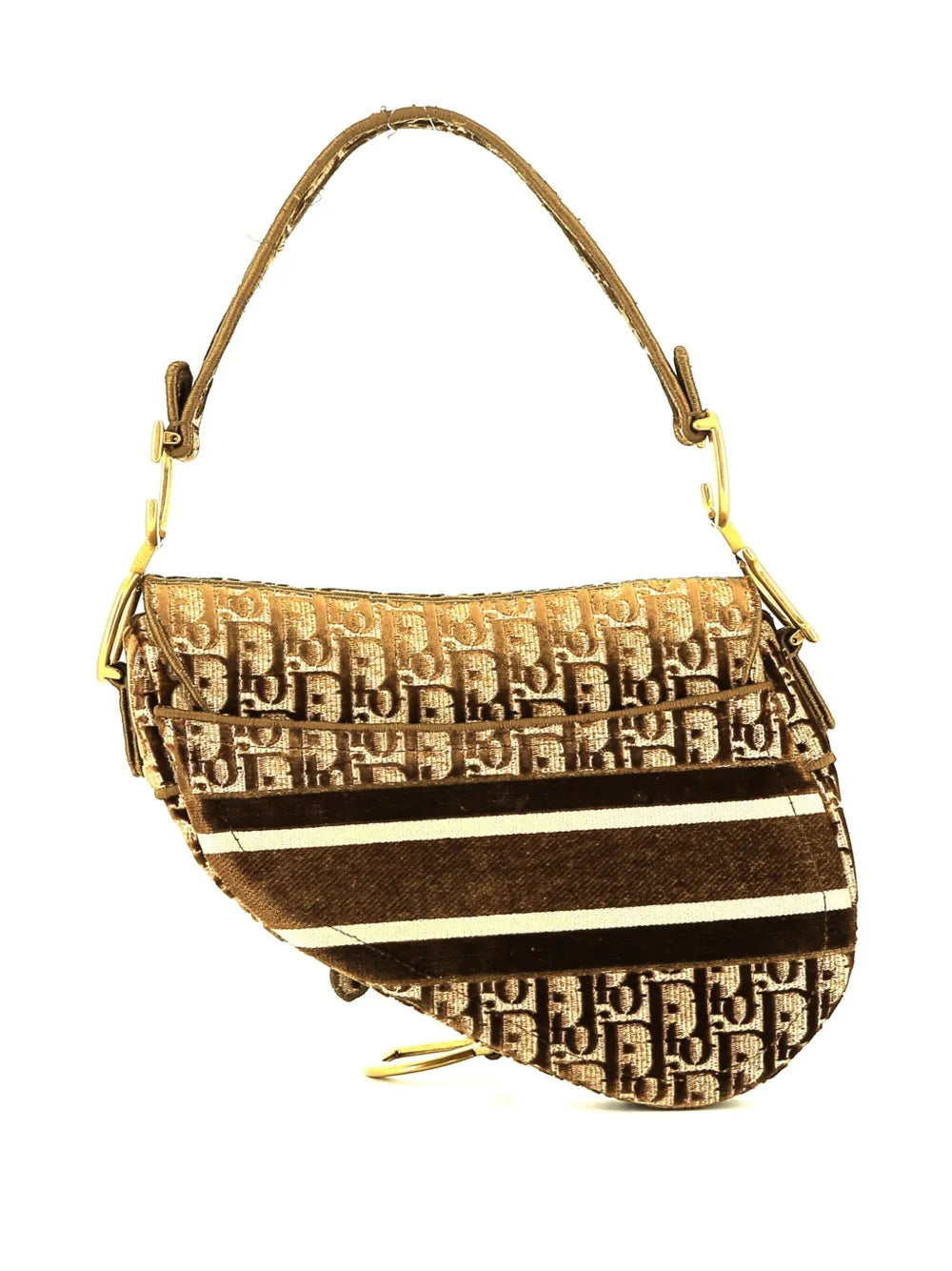 Christian Dior Pre Owned 2020 Oblique Saddle Handbag
