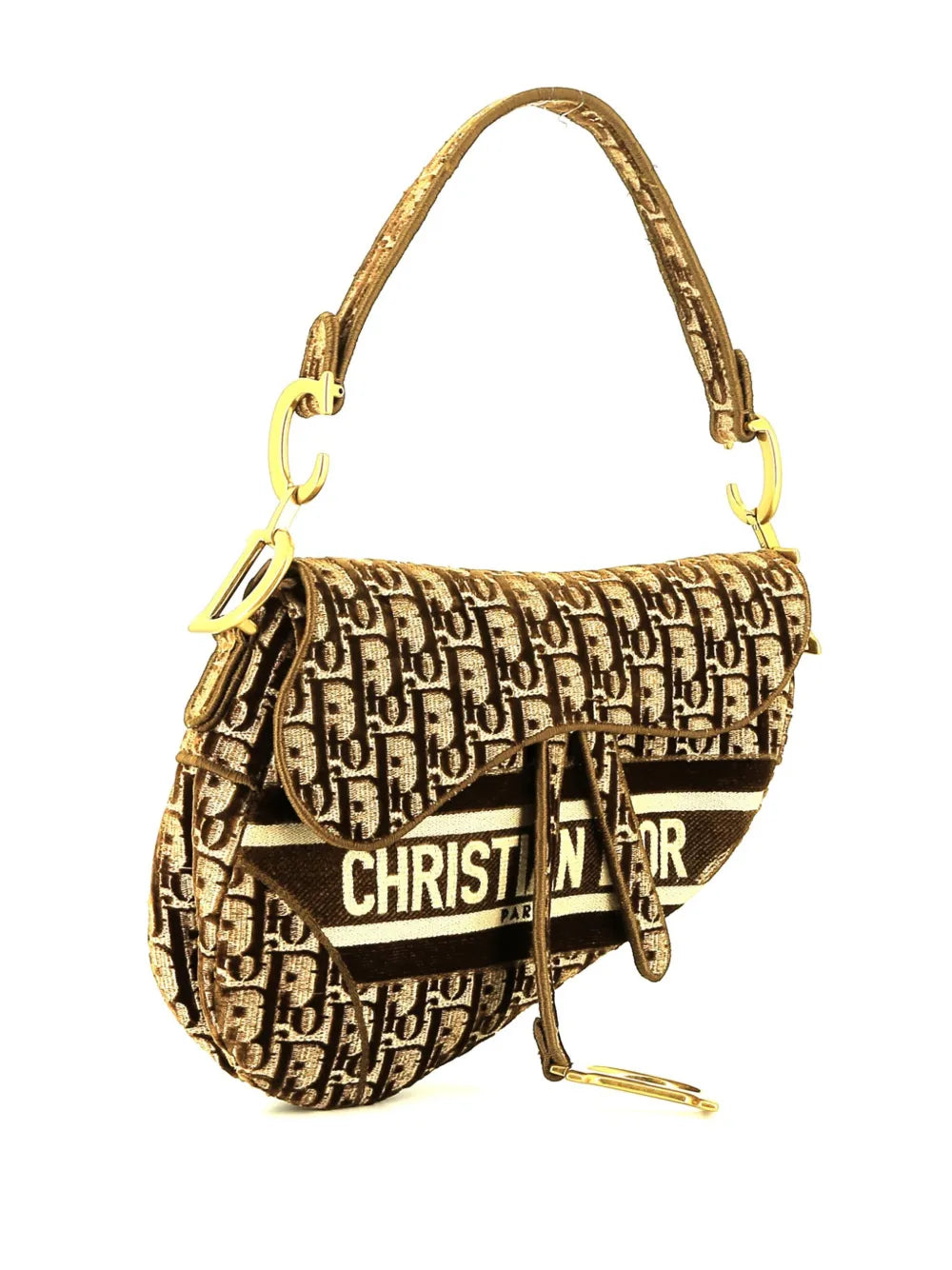 Christian Dior Pre Owned 2020 Oblique Saddle Handbag