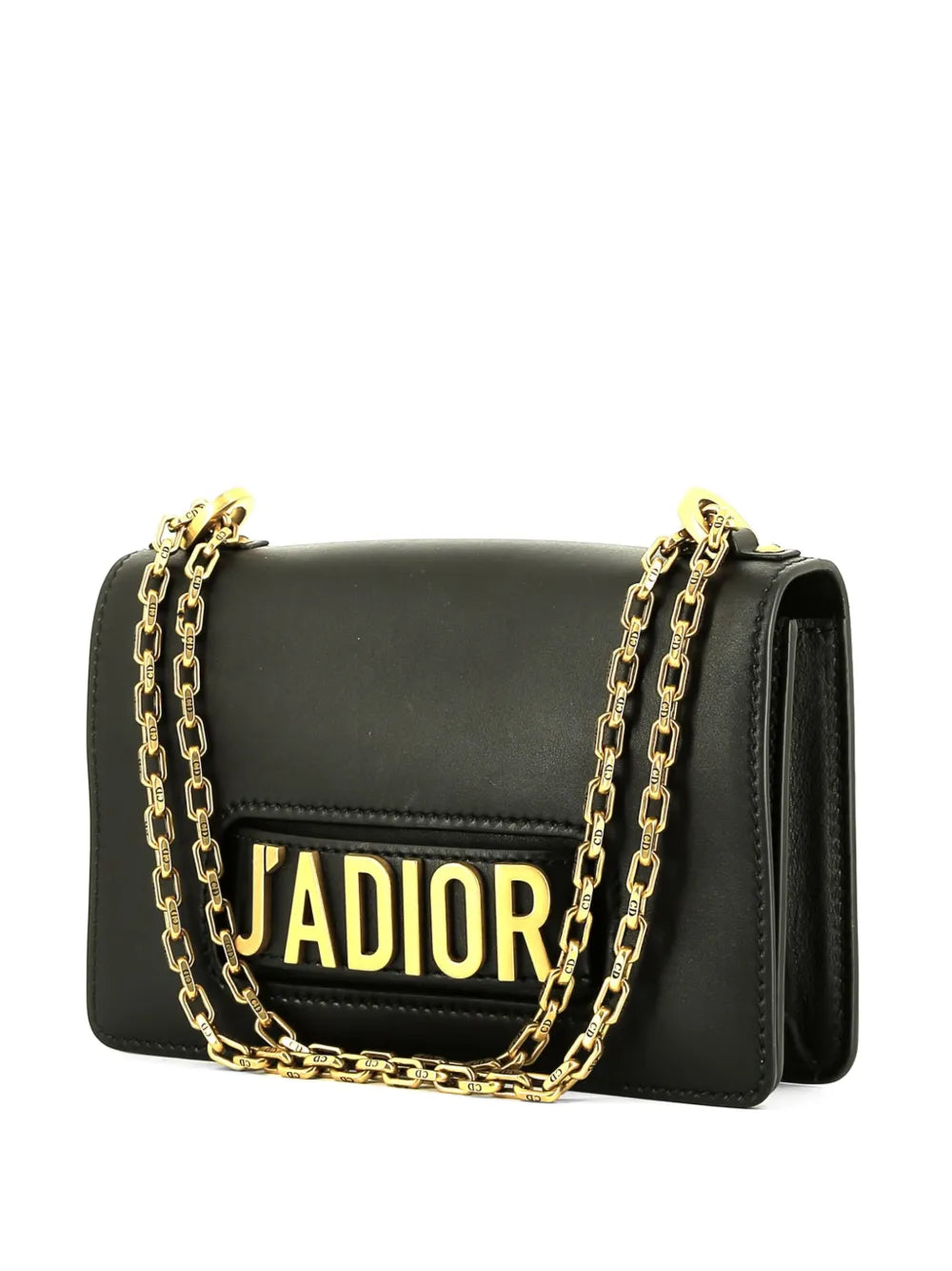 Christian Dior Pre Owned Jadior Leather Shoulder Bag