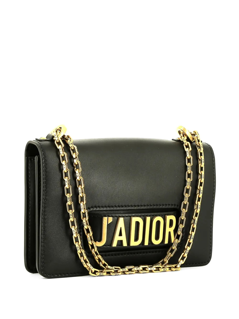 Christian Dior Pre Owned Jadior Leather Shoulder Bag