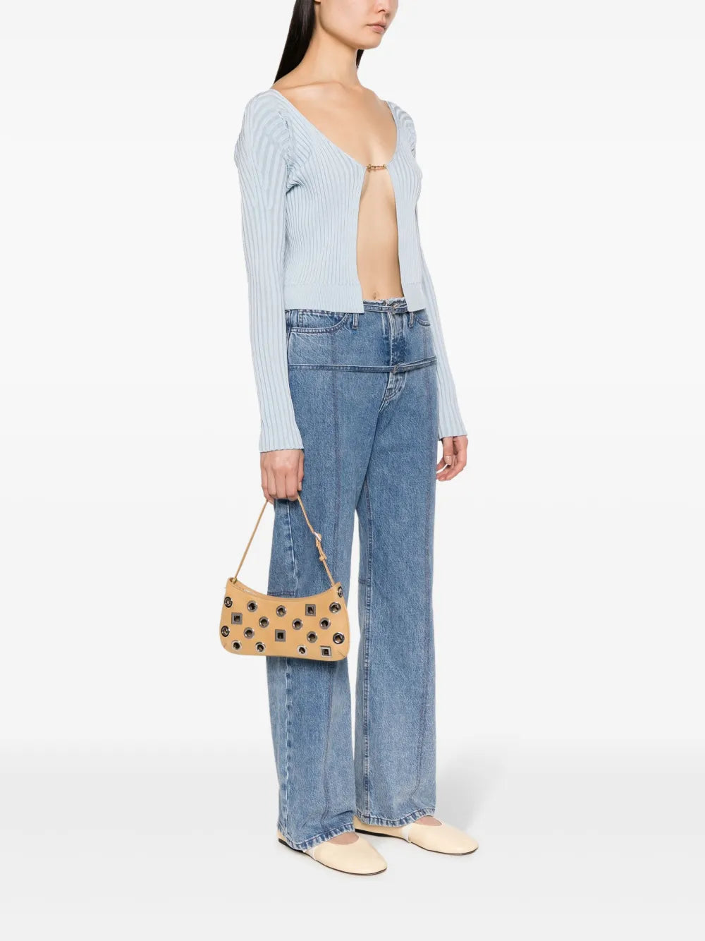 Jacquemus Le Bisou Rond Carre Shoulder Bag