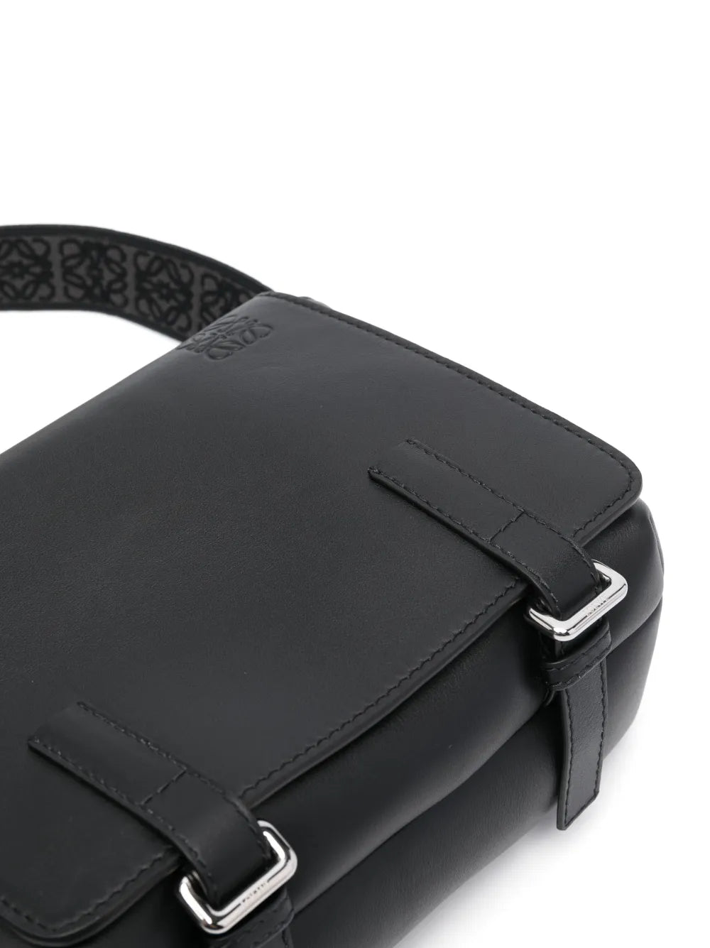 Loewe Small Military Leather Messenger Bag