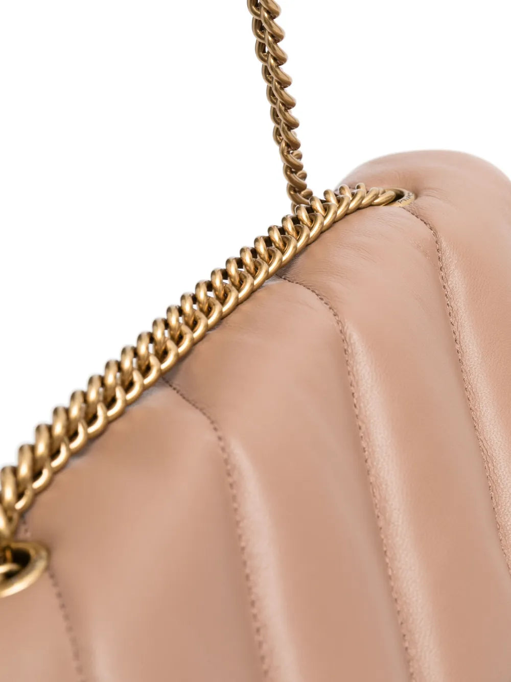 Pinko Love Big Puff Leather Shoulder Bag