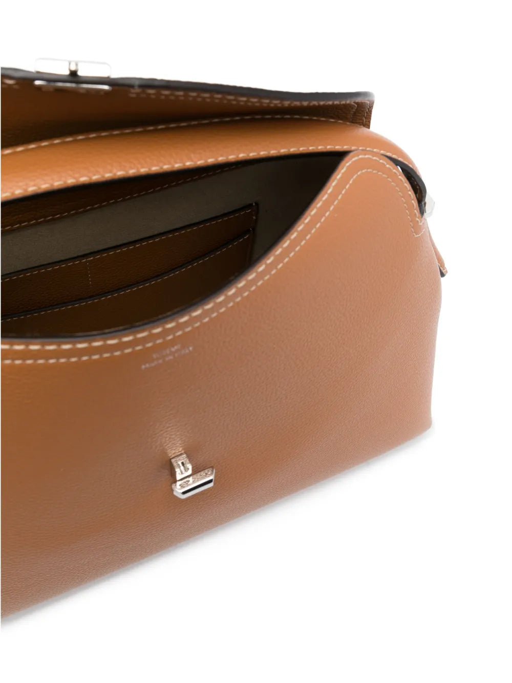 Toteme T Lock Leather Top Handle Bag