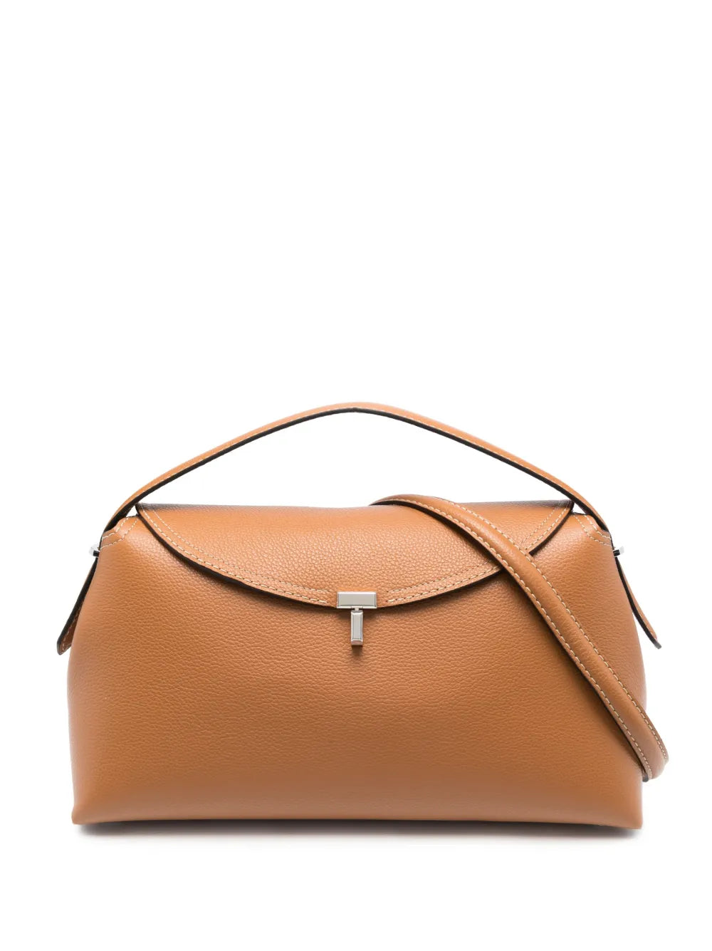 Toteme T Lock Leather Top Handle Bag