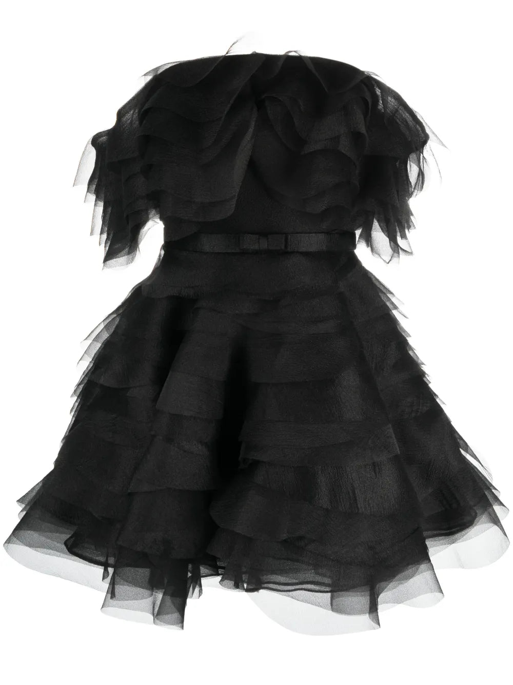 Ana Radu Off Shoulder Organza Minidress