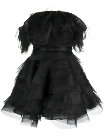 Ana Radu Off Shoulder Organza Minidress