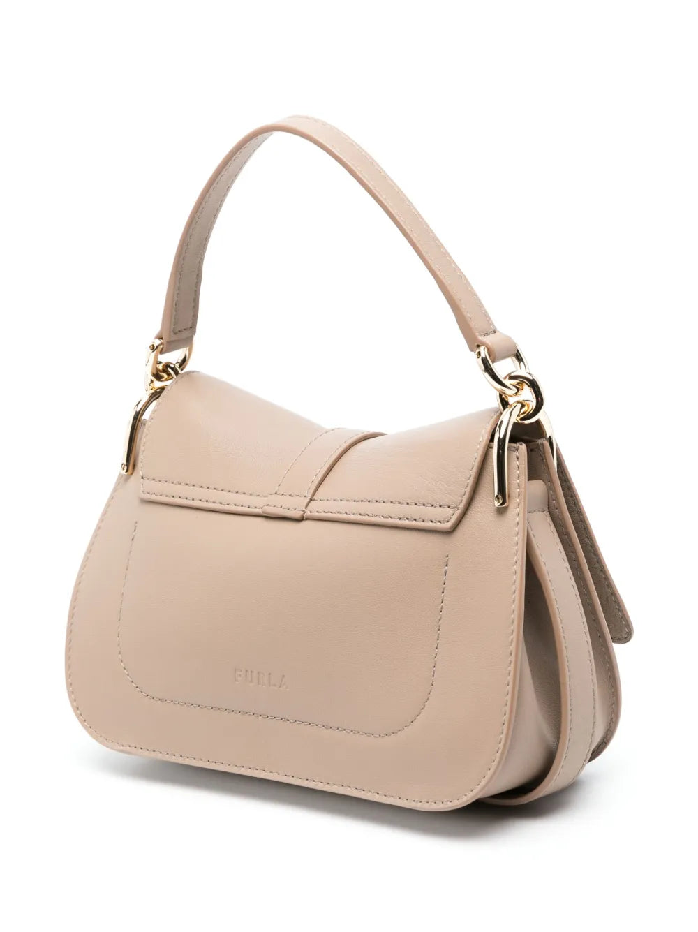Furla Flow Leather Shoulder Bag