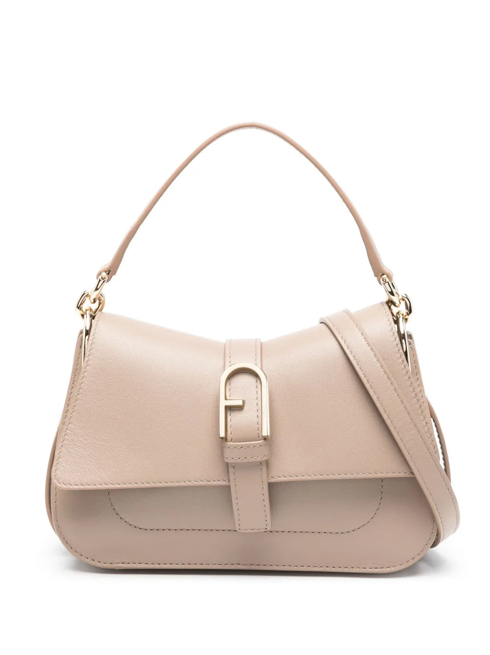 Furla Flow Leather Shoulder Bag