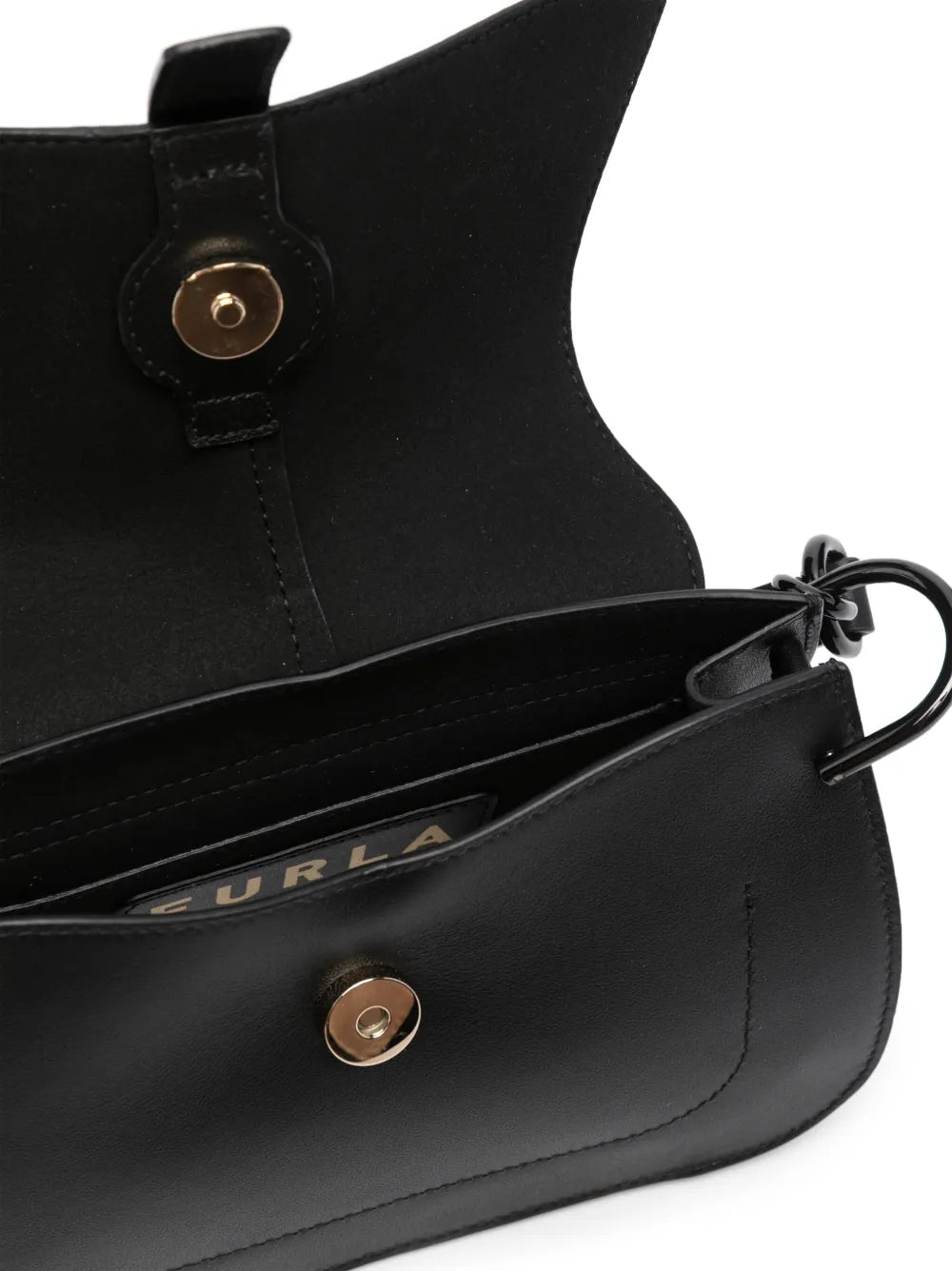Furla Mini Flow Leather Shoulder Bag