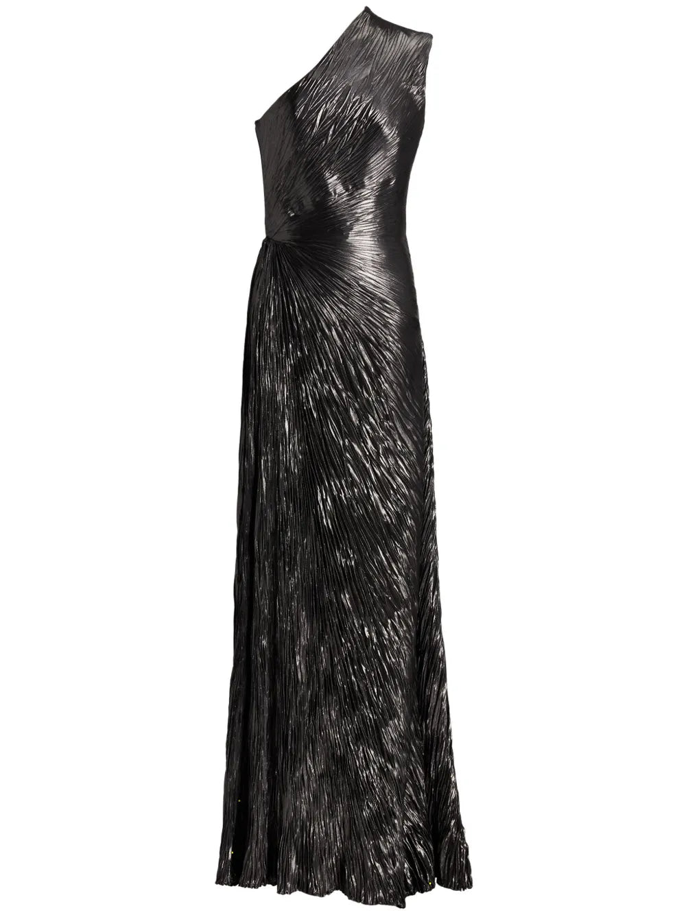 Ralph Lauren Collection Hadlea Foiled Finish Ruched Dress