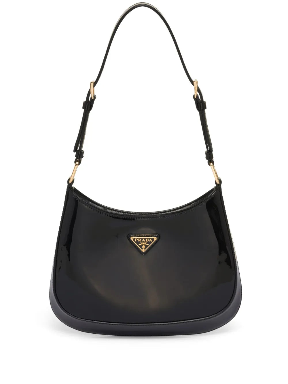 Prada Cleo Patent Leather Shoulder Bag
