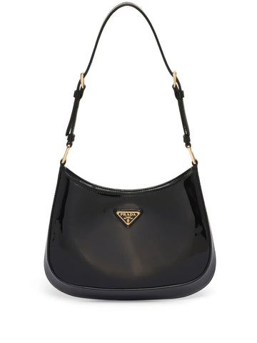 Prada Cleo Patent Leather Shoulder Bag