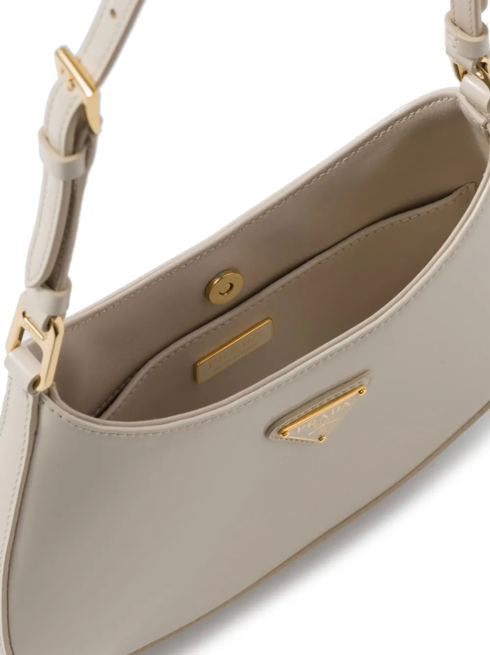 Prada Cleo Patent Leather Shoulder Bag