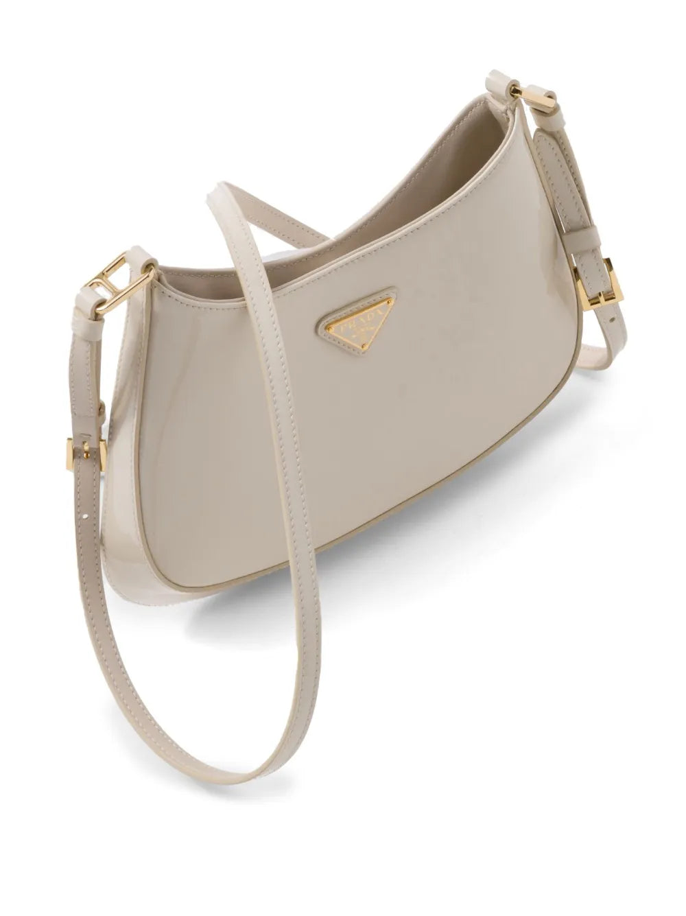 Prada Cleo Patent Leather Shoulder Bag