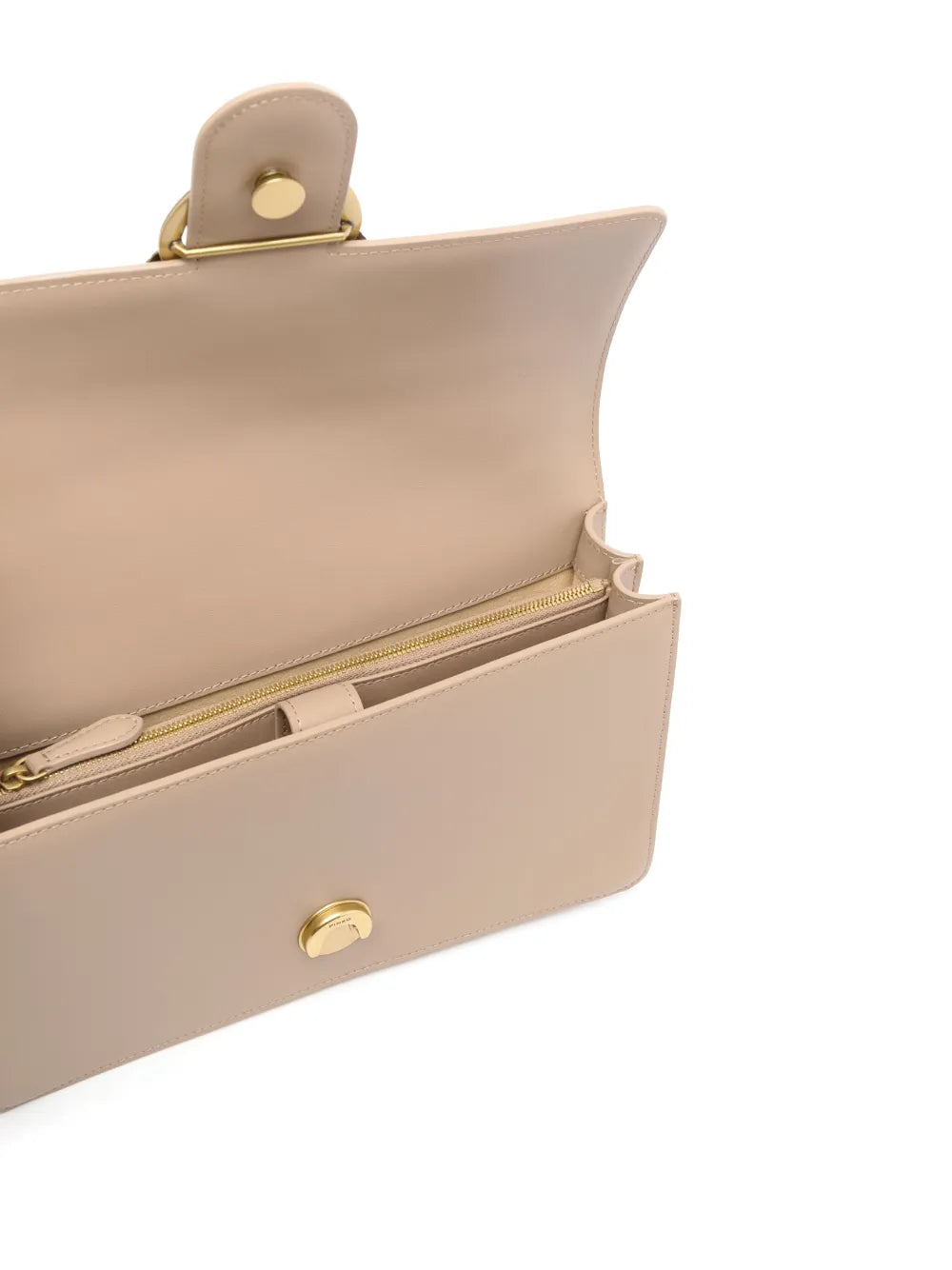 Pinko Classic Love Leather Shoulder Bag