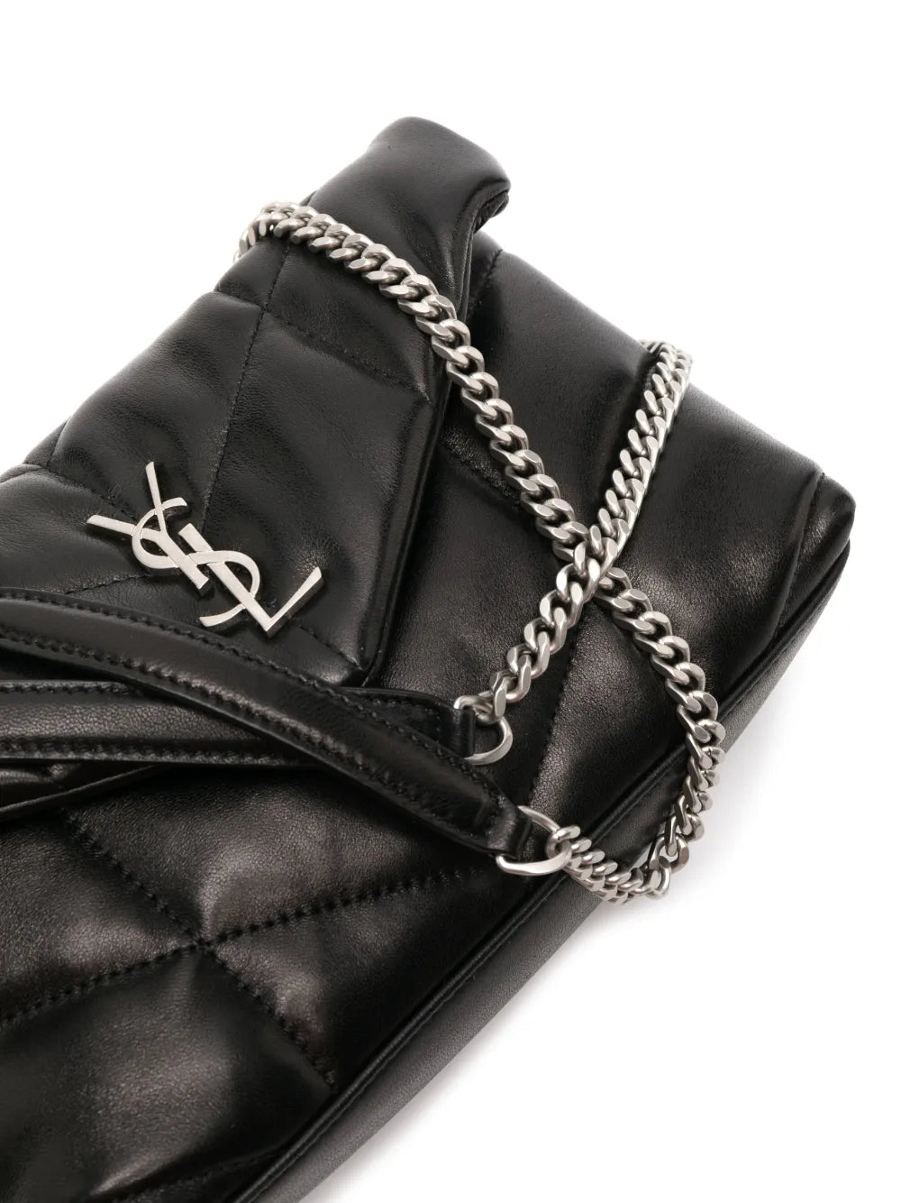 Saint Laurent Quilted Leather Shoulder Bag