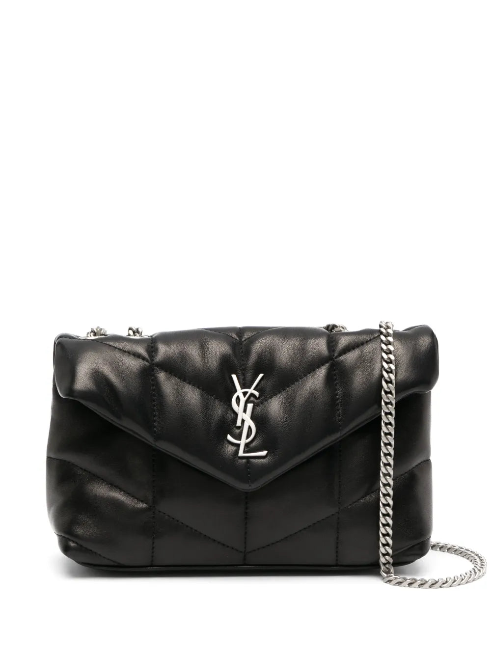 Saint Laurent Quilted Leather Shoulder Bag