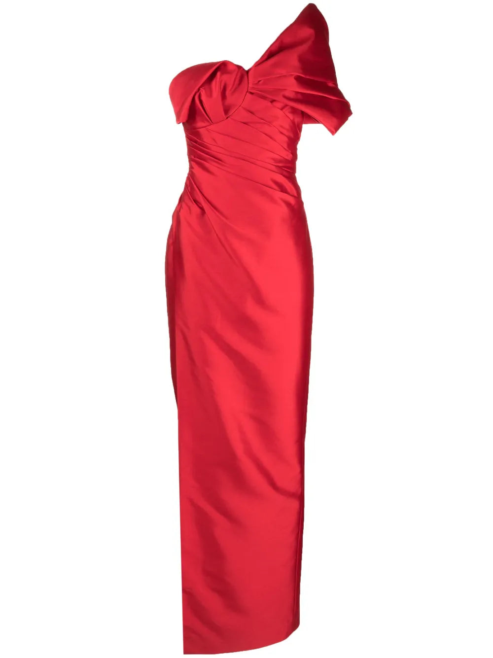 Rachel Gilbert Marlo One Shoulder Gown Dress