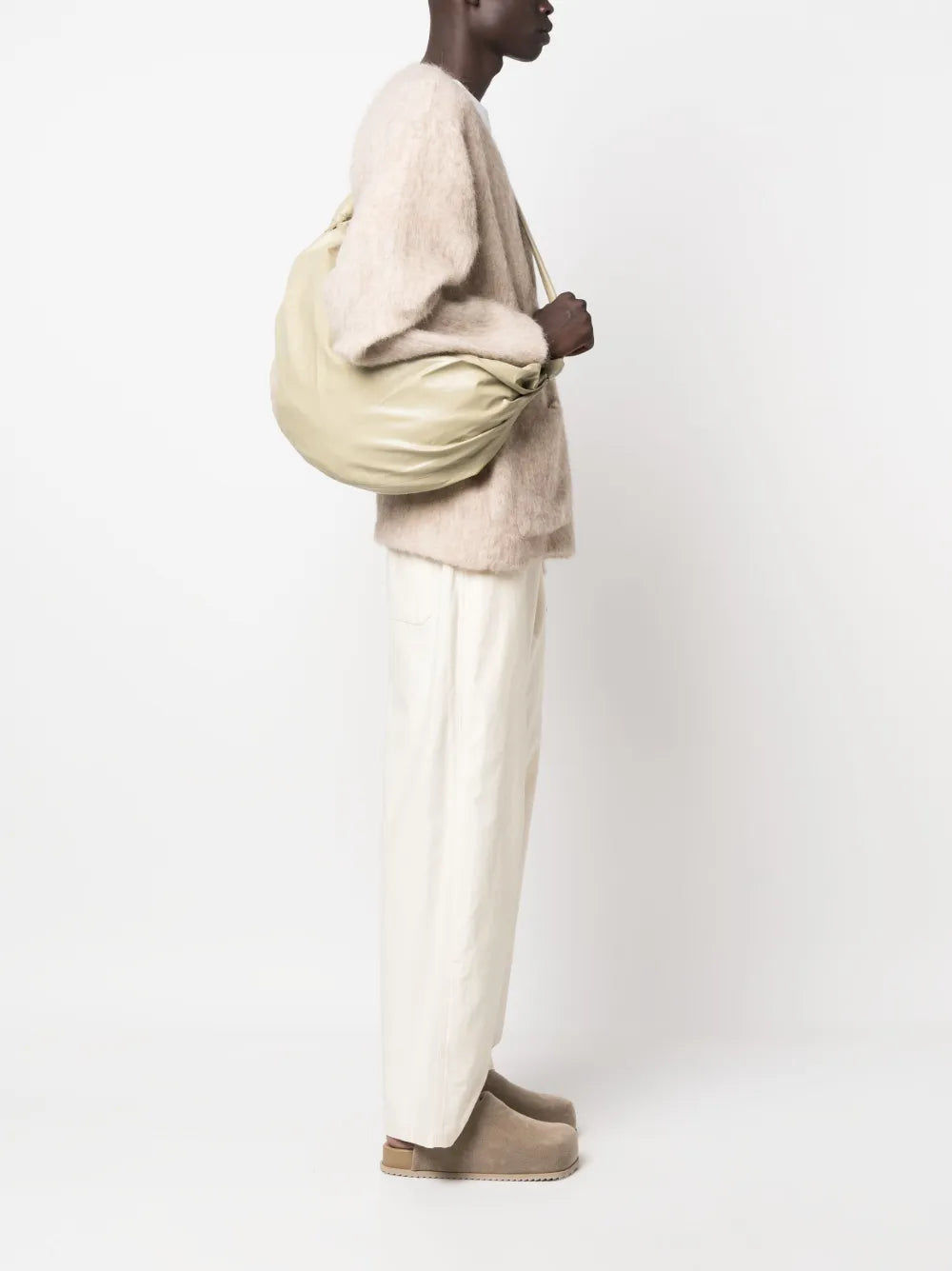Lemaire Croissant Leather Shoulder Bag