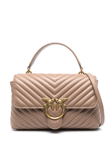 Pinko Love Quilted Shoulder Bag