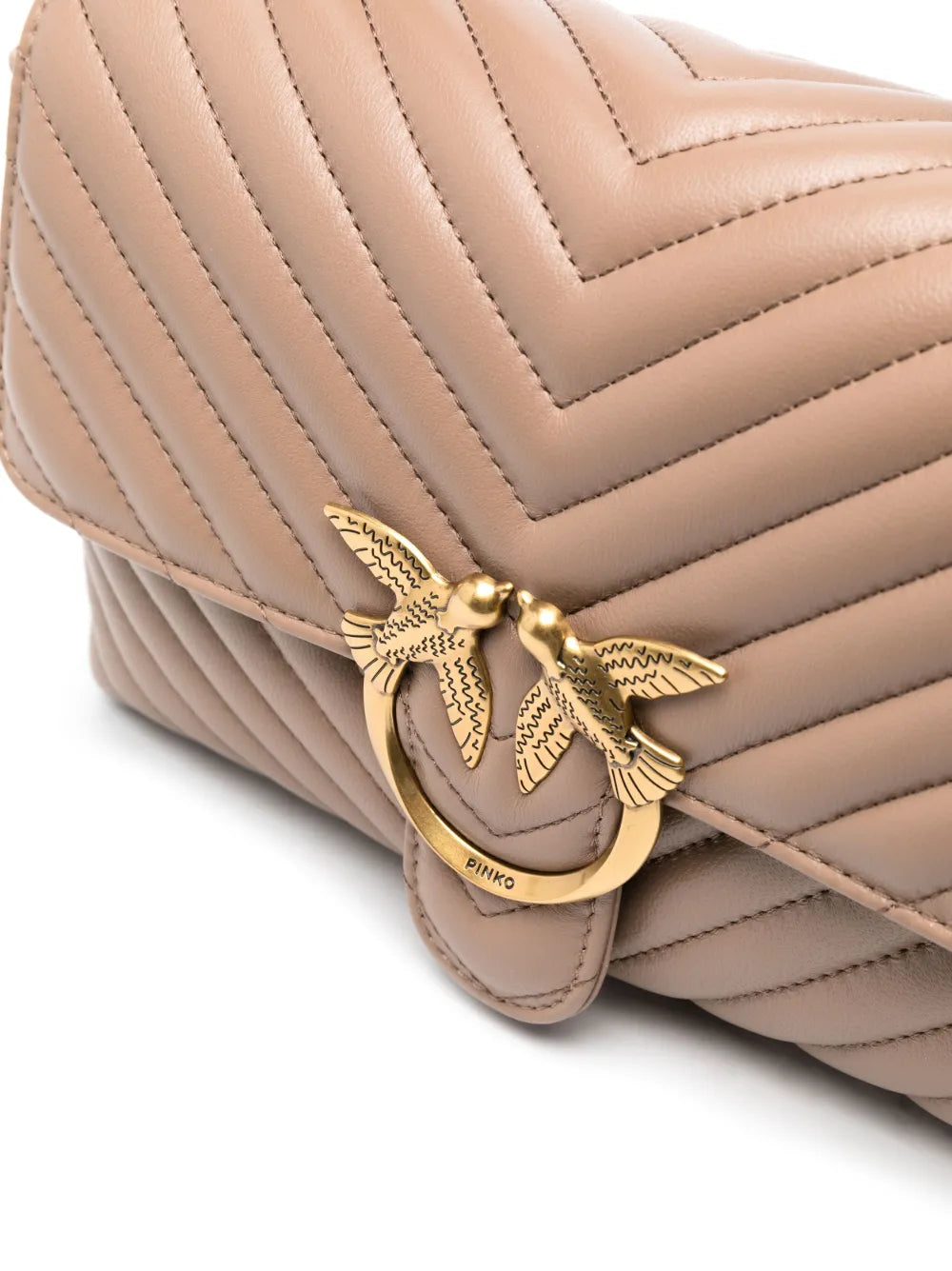 Pinko Love Quilted Shoulder Bag