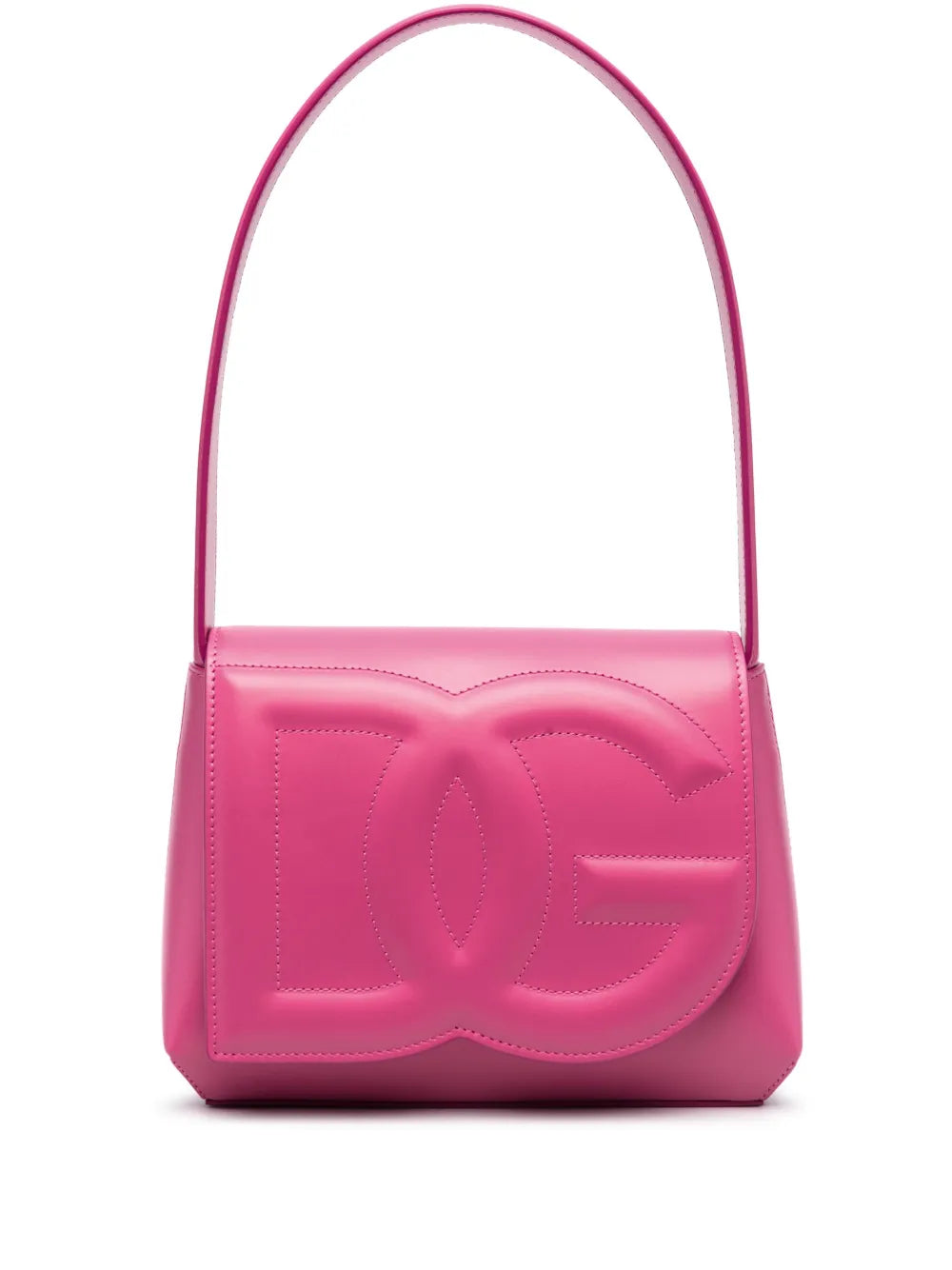 Dolce Gabbana Dg Logo Leather Shoulder Bag