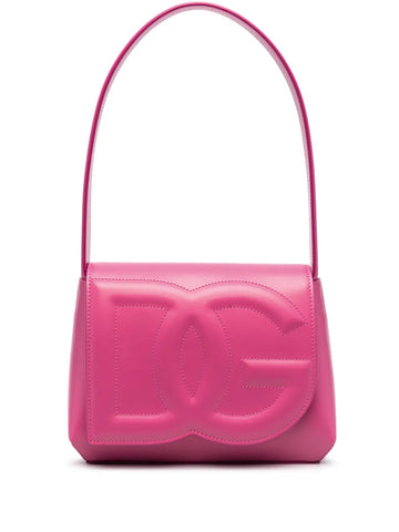 Dolce Gabbana Dg Logo Leather Shoulder Bag