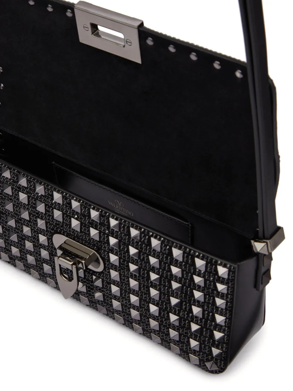 Valentino Garavani Rockstud23 Ew Embroidered Shoulder Bag