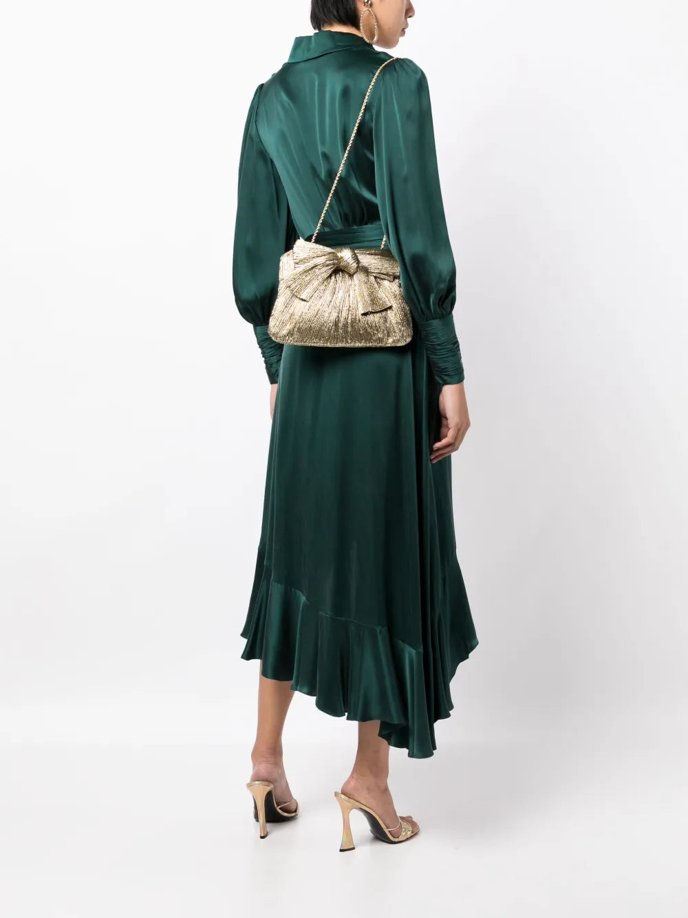Loeffler Randall Rayne Plisse Effect Clutch Bag