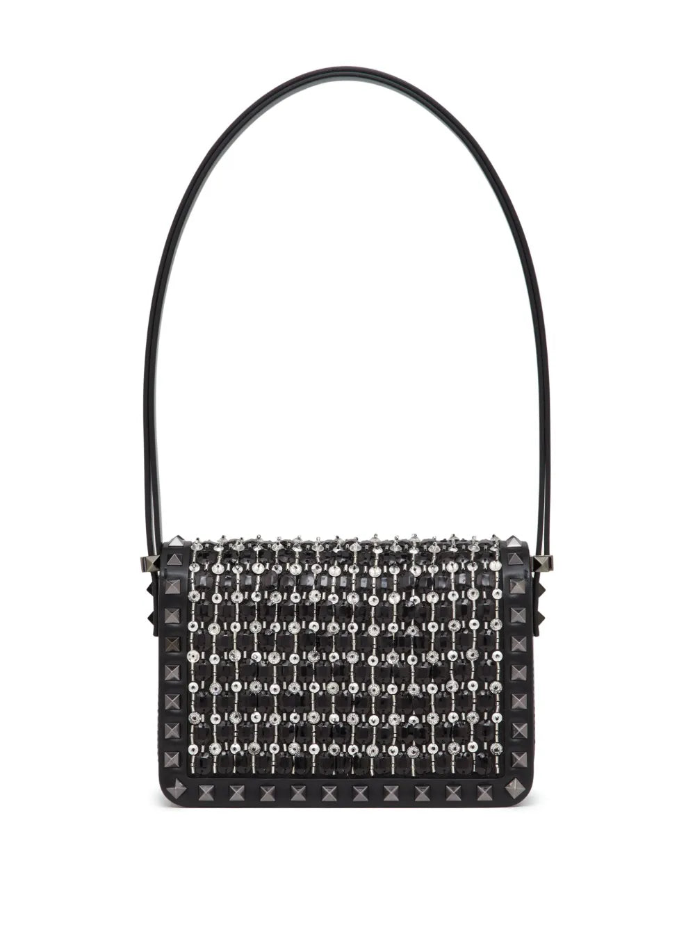 Valentino Garavani Small Rockstud23 Embroidered Shoulder Bag
