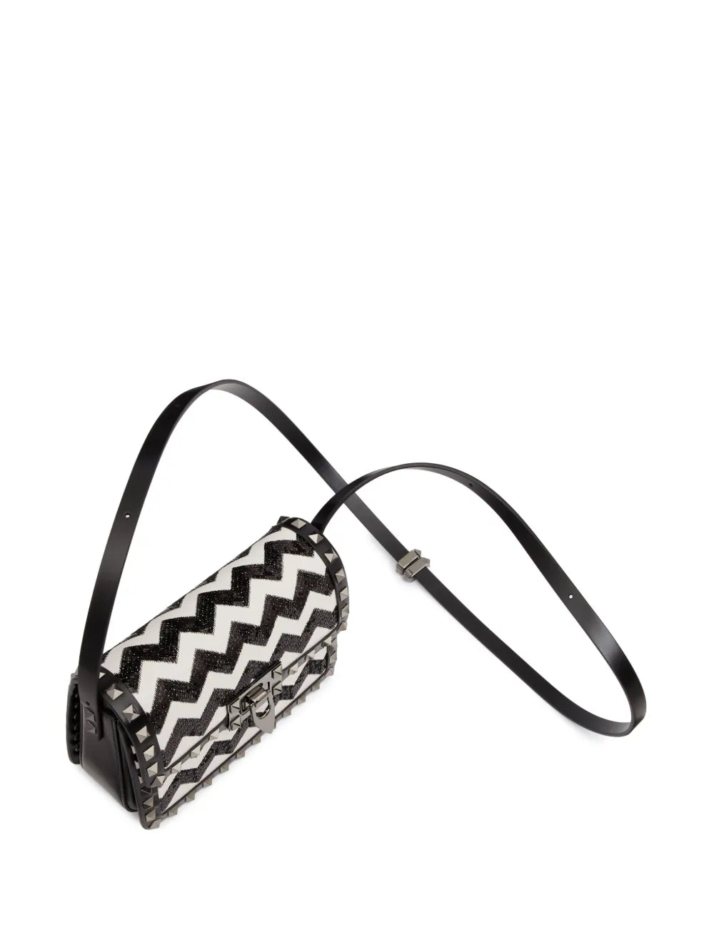 Valentino Garavani Small Rockstud23 Embroidered Shoulder Bag
