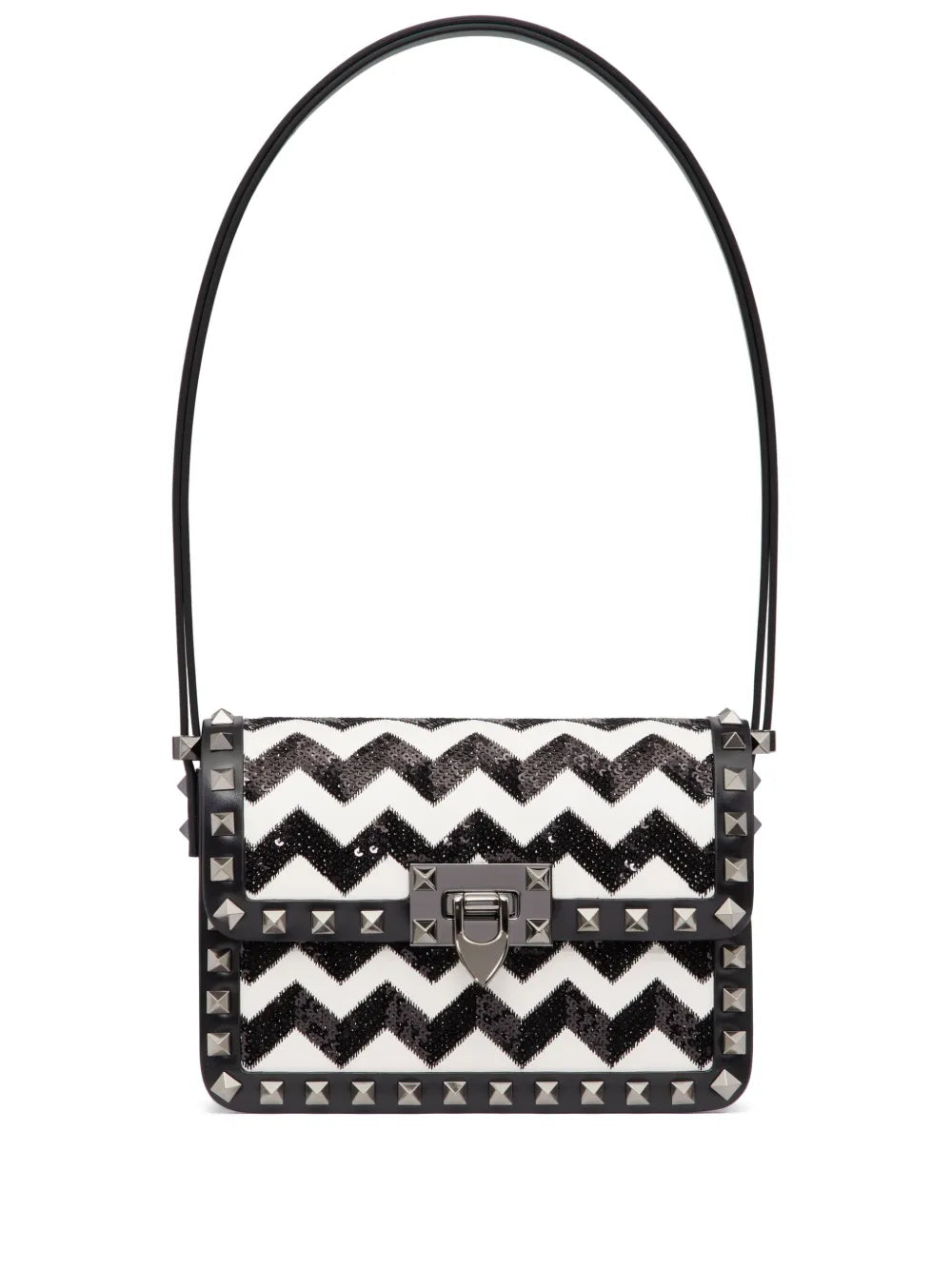 Valentino Garavani Small Rockstud23 Embroidered Shoulder Bag