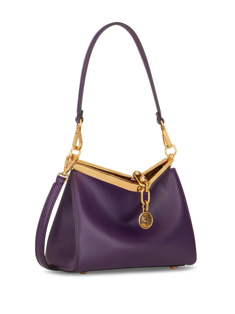 Etro Vela Leather Shoulder Bag