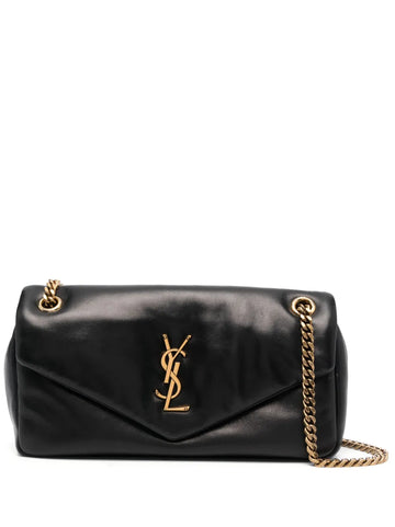 Saint Laurent Calypso Logo Plaque Shoulder Bag