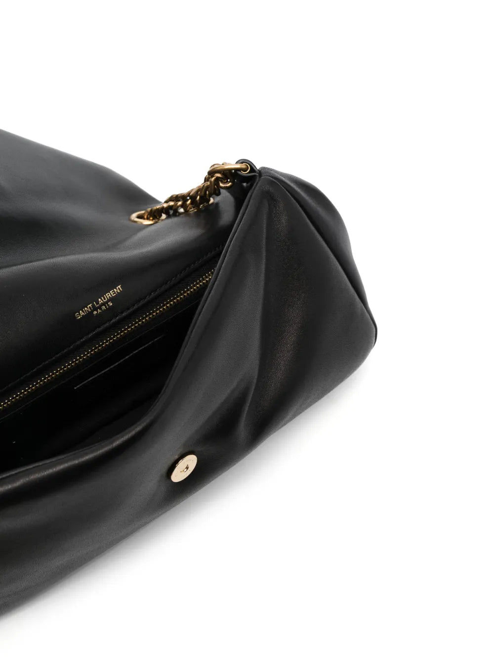 Saint Laurent Calypso Logo Plaque Shoulder Bag