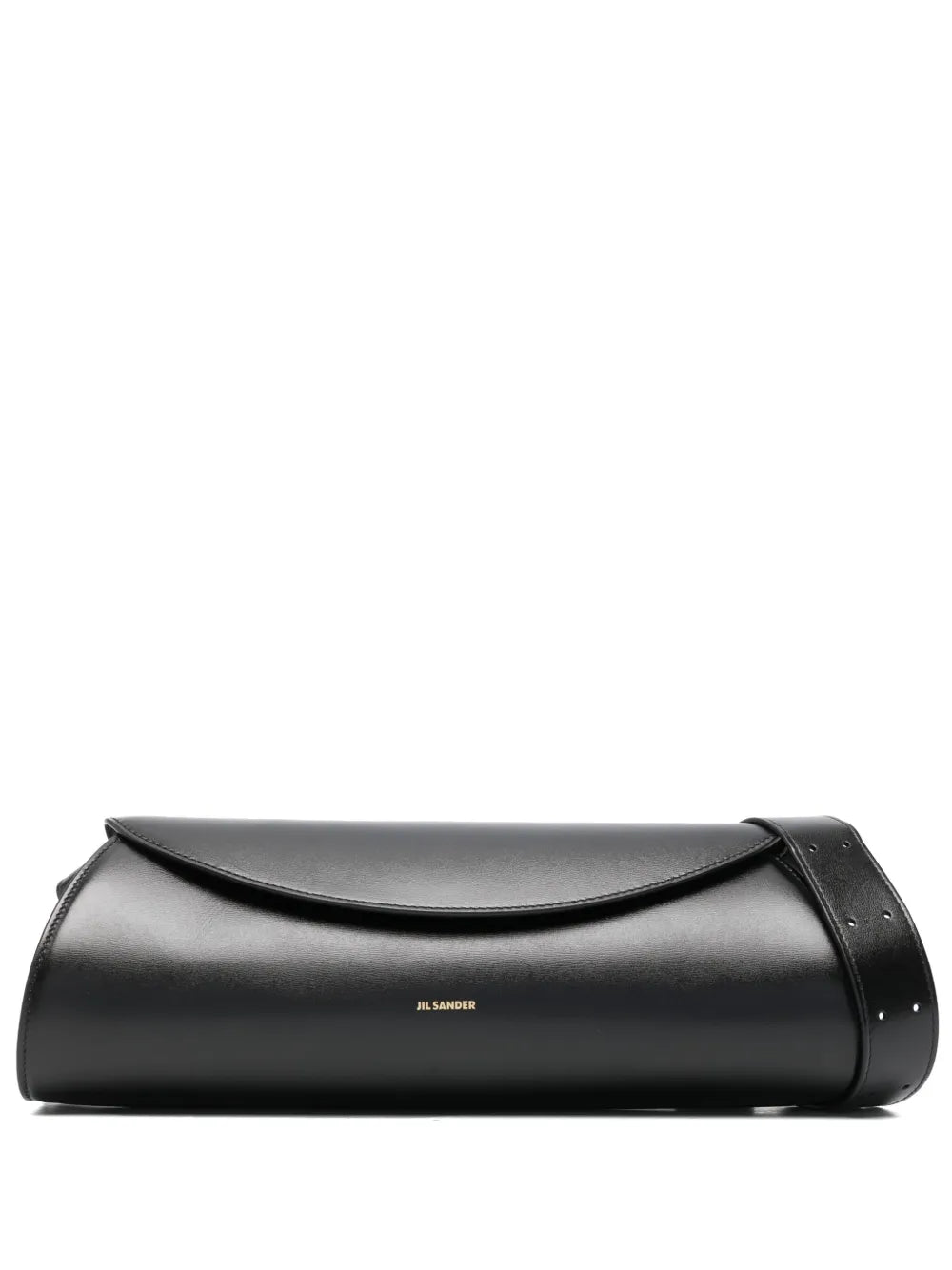 Jil Sander Large Cannolo Leather Shoulder Bag