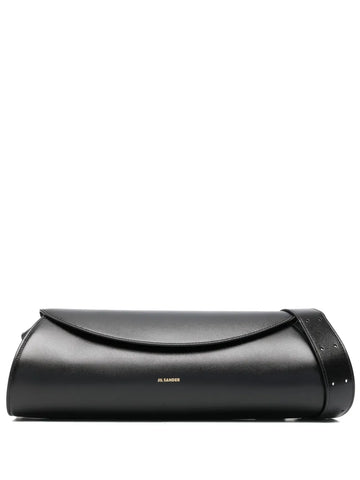 Jil Sander Large Cannolo Leather Shoulder Bag