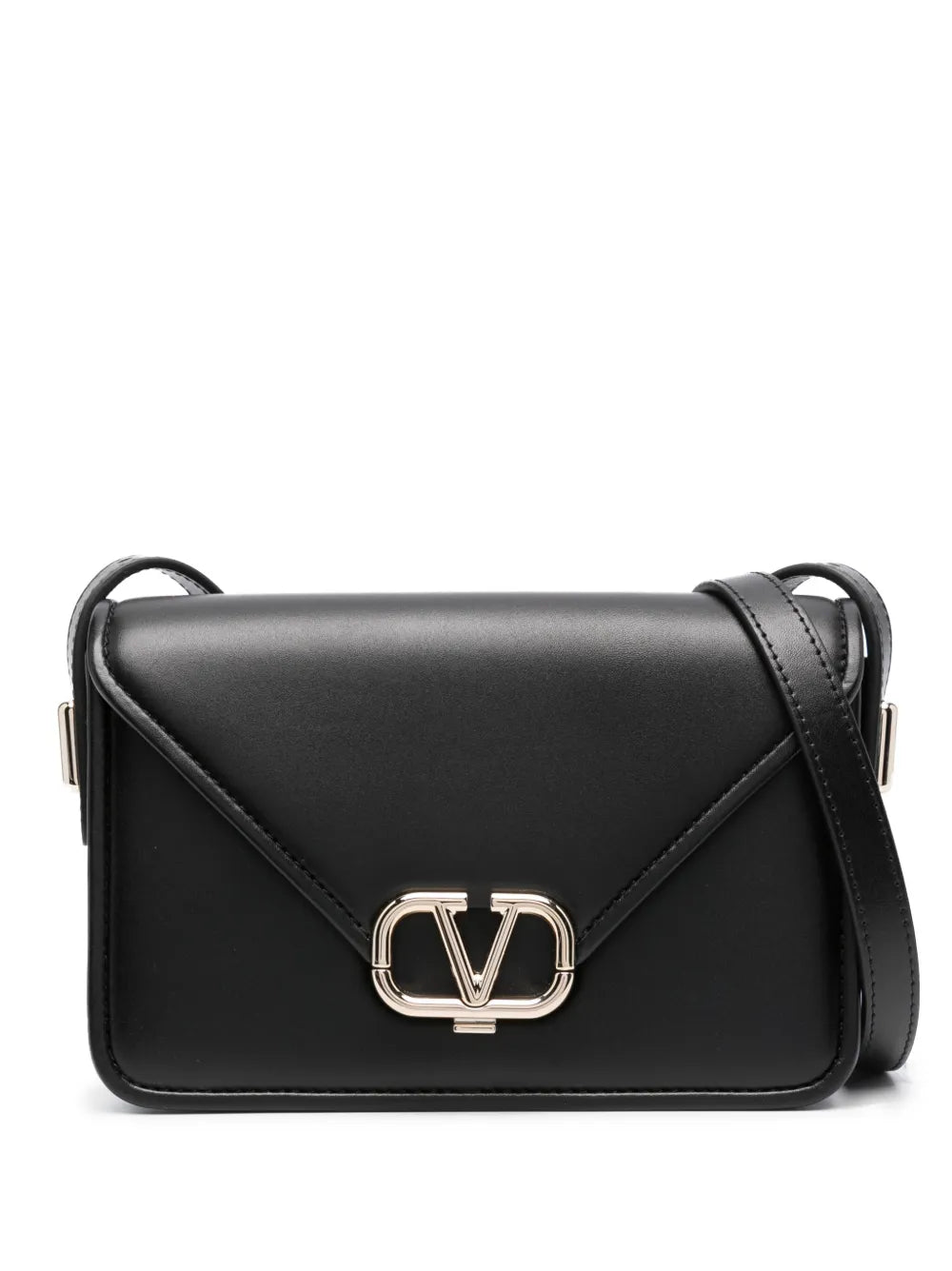 Valentino Garavani Small Letter Leather Shoulder Bag