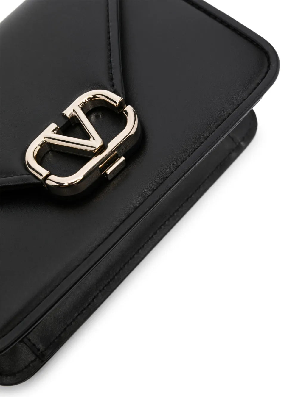 Valentino Garavani Small Letter Leather Shoulder Bag