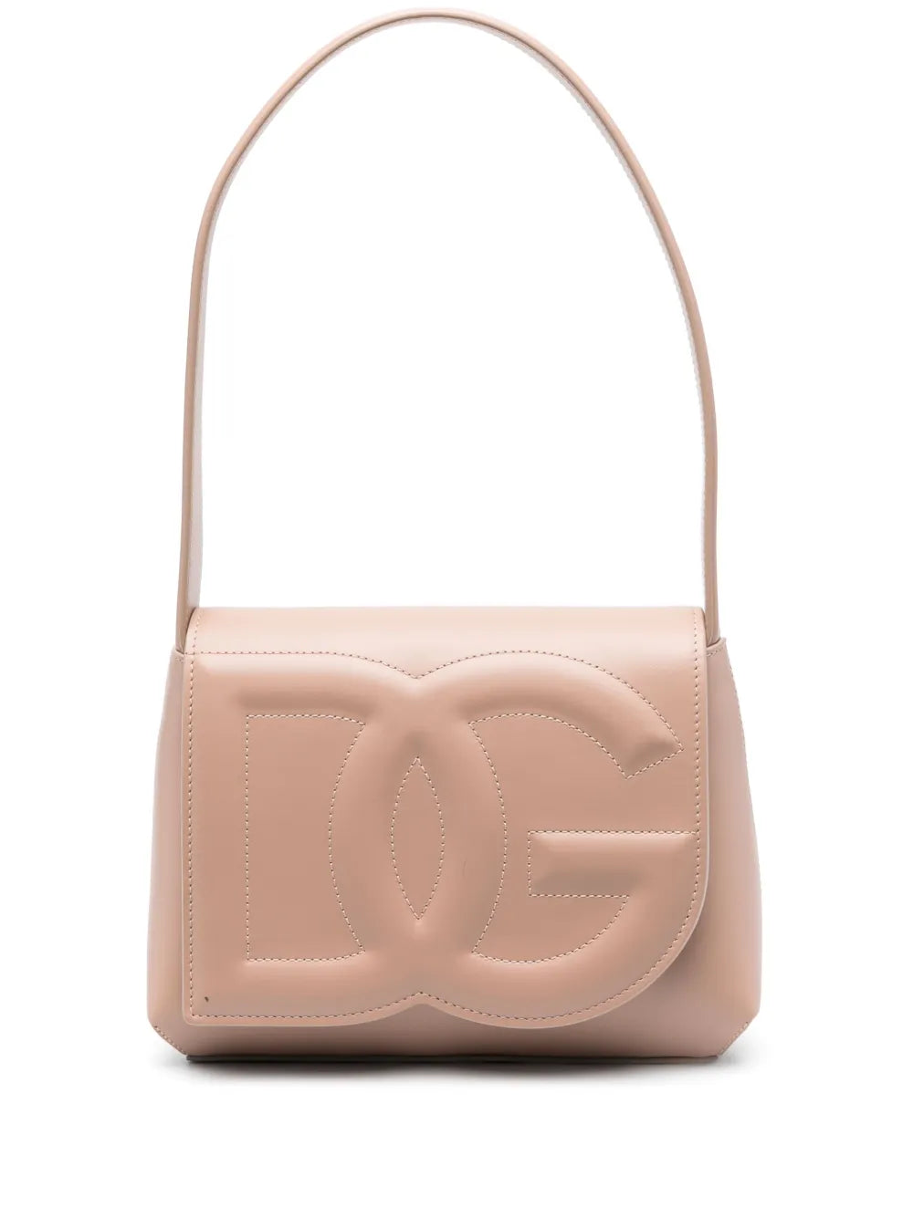 Dolce Gabbana Dg Logo Leather Shoulder Bag