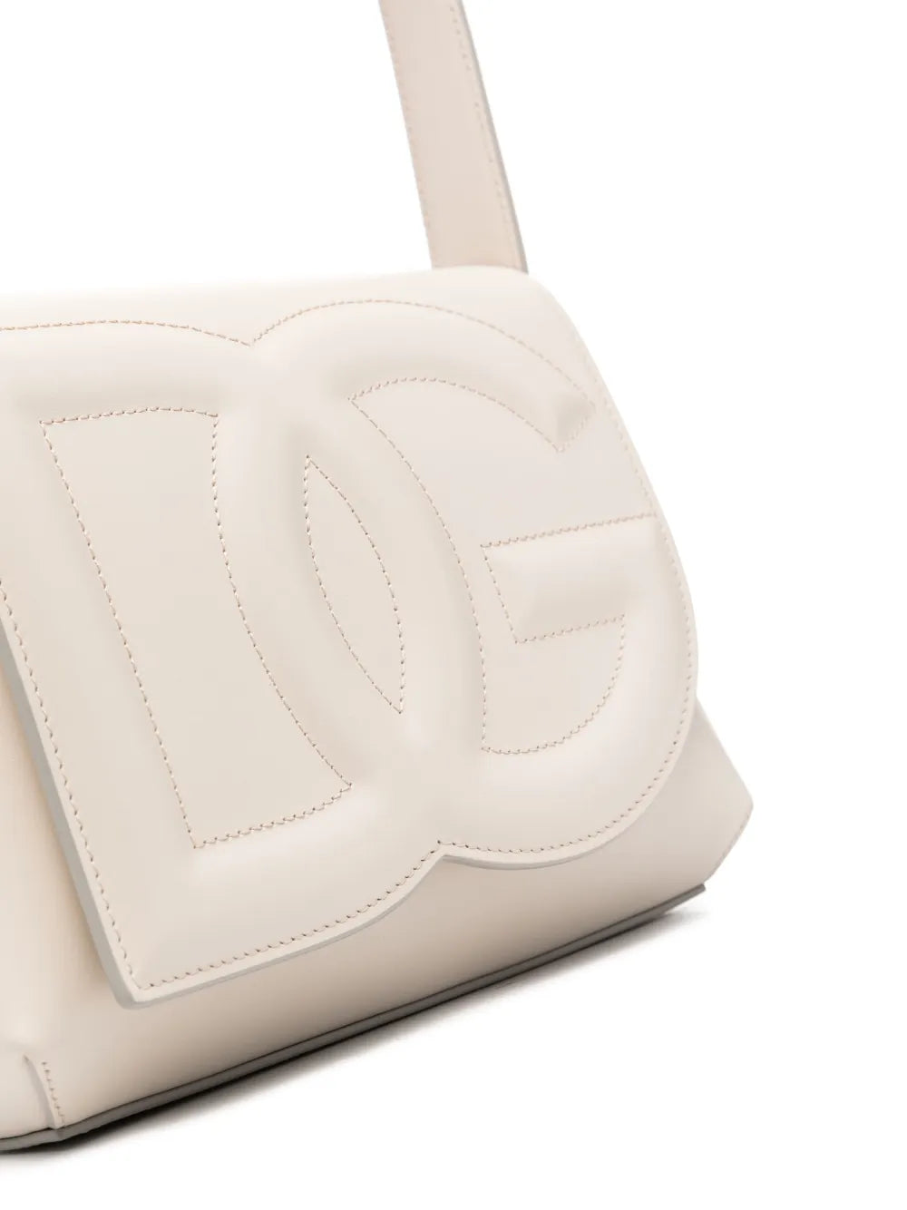 Dolce Gabbana Dg Logo Leather Shoulder Bag