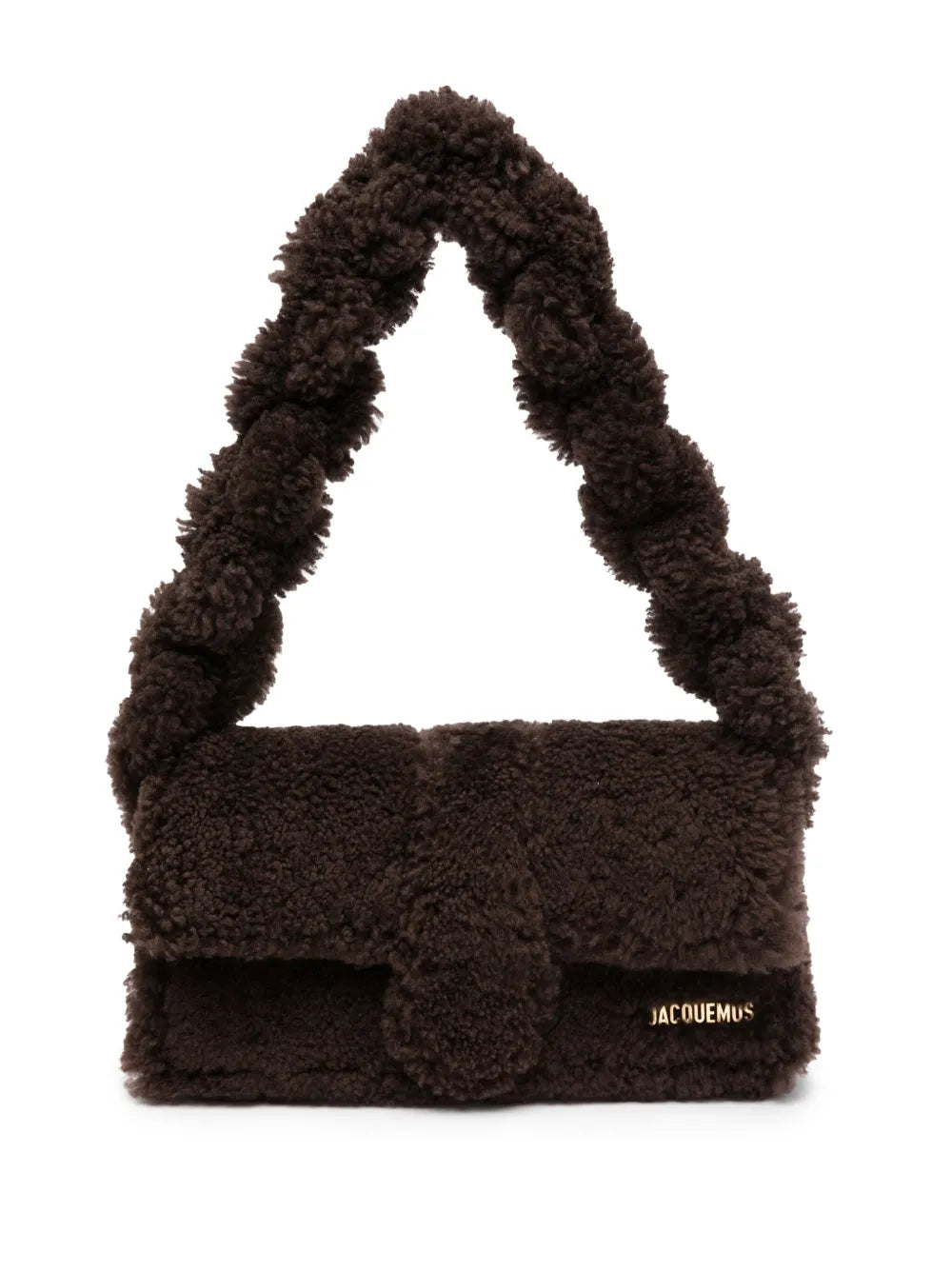 Jacquemus Le Bambidou Shearling Shoulder Bag