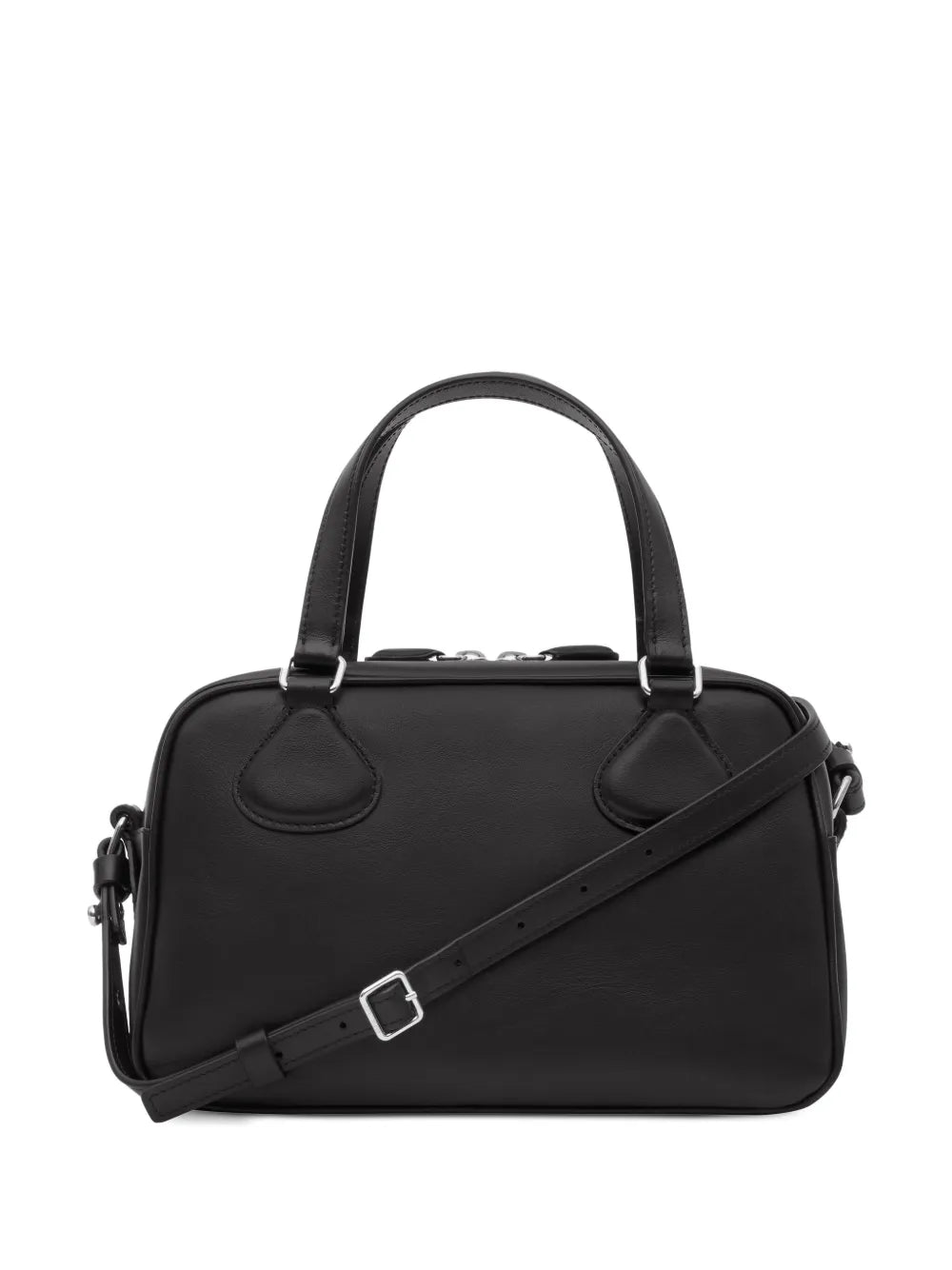 Courreges Reedition Leather Bowling Bag