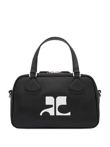 Courreges Reedition Leather Bowling Bag