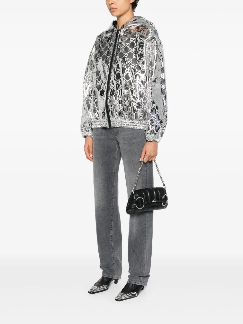 Gucci Small Horsebit Chain Shoulder Bag