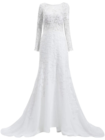 Tadashi Shoji Holden Embroidered Mermaid Gown