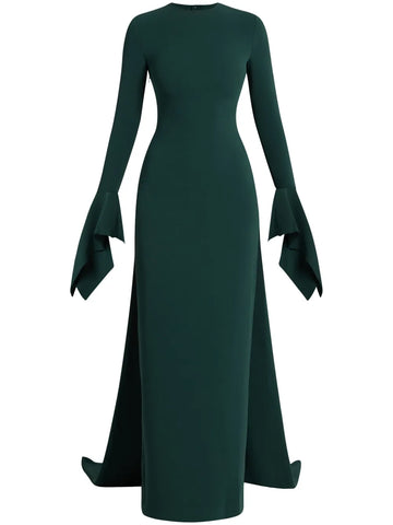 Solace London Blake Flared Cuffs Gown