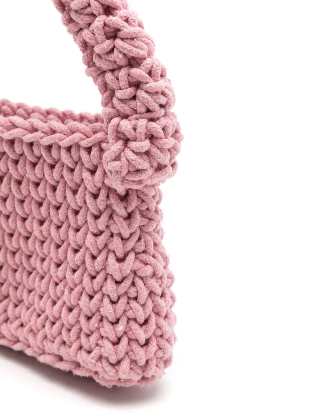 Nannacay Nicoletta Crochet Knit Shoulder Bag